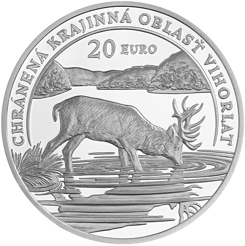 20 euro 2023 Slovensko BK, oblasť Vihorlat 