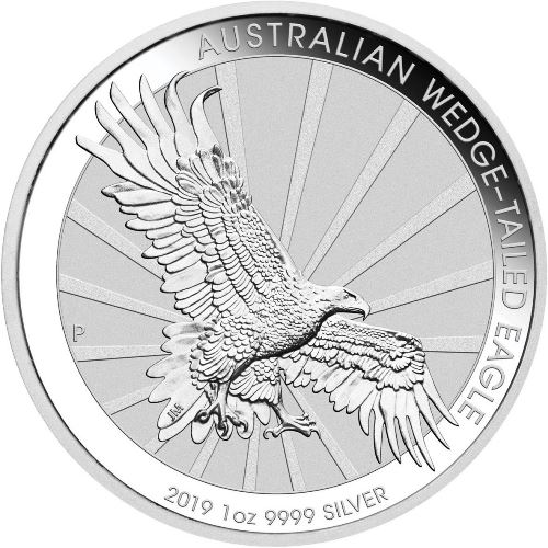 Dollar 2019 Austrália BU 1 Oz Ag, Wedge-Tailed Eagle