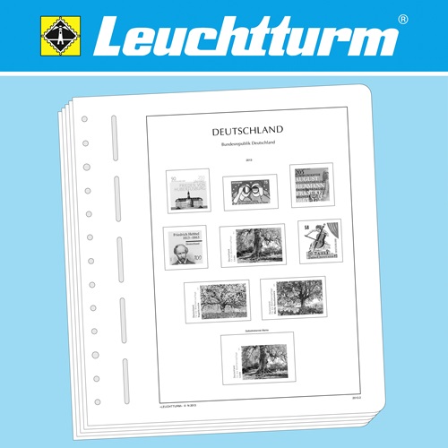 Alb. listy LEUCHTTURM ilustr., Švajčiarsko 2014 (N11/14)