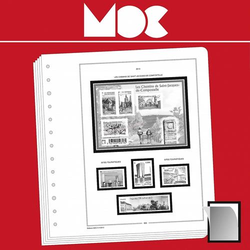 Alb. listy MOC SF ilustr., Francúzsko IV 1976-1982 (MC15/4)