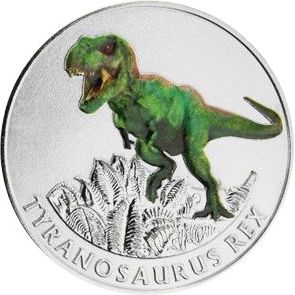 Medaila NF "Tyranosaurus" + mincovňa (670435)