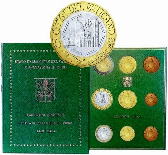 SADA 2018 Vatikan BU + 5 euro