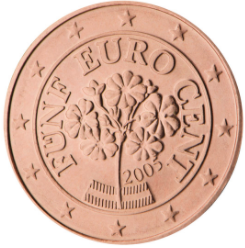 5 cent 2006 Rakúsko ob.UNC
