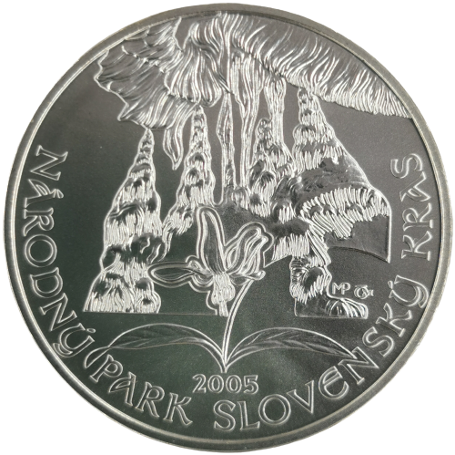 500 korún 2005 Slovensko BK Slovenský Kras 