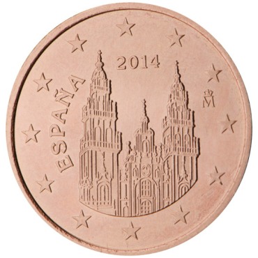 5 cent 2010 Španielsko ob.UNC