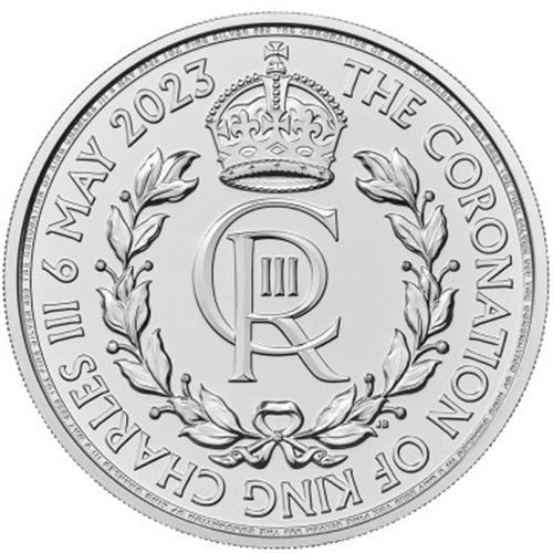 2 Pounds 2023 Anglicko BU 1 Oz Ag, Coronation of King Charles 