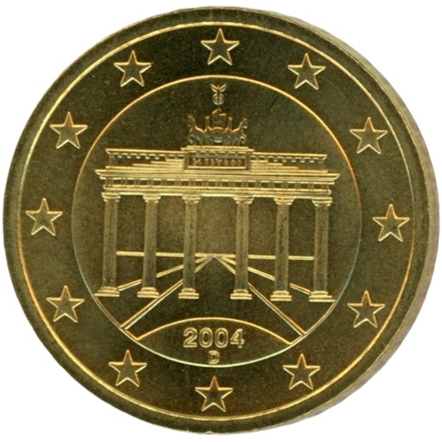 50 cent 2004 D Nemecko ob.UNC