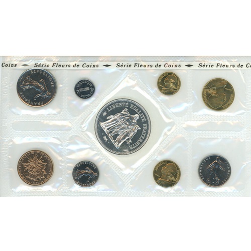 SADA 1974 Francúzsko BU (66,86 Francs), Ag 50 Francs 