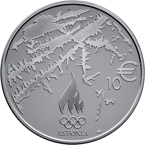 10 euro 2014 Estónsko PROOF Soči