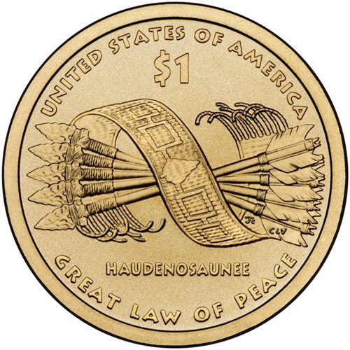 Dollar 2010 D USA UNC Native American