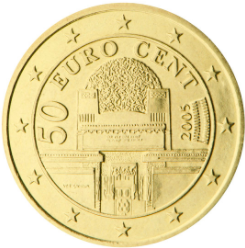50 cent 2010  Rakúsko ob.UNC