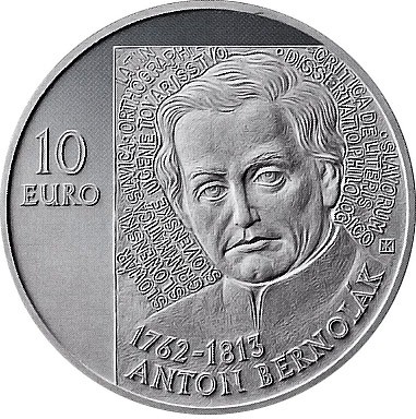 10 euro 2012 Slovensko BK Anton Bernolák