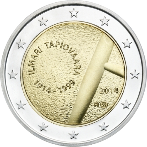 2 euro 2014 Fínsko cc.UNC Ilmari Tapiovaara