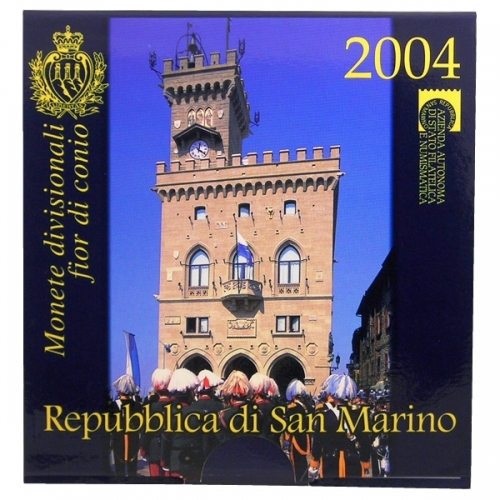 SADA 2004 San Marino BU + Ag 5 euro