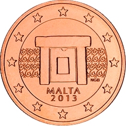 5 cent 2013 Malta ob.UNC