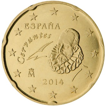 20 cent 2010 Španielsko ob.UNC