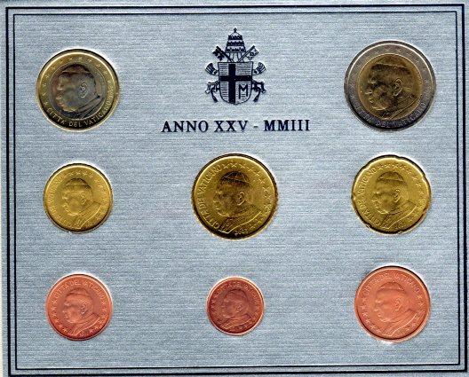 SADA 2003 Vatikán BU Ján Pavol II.
