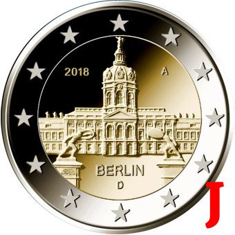 2 euro 2018 J Nemecko cc.UNC Berlín
