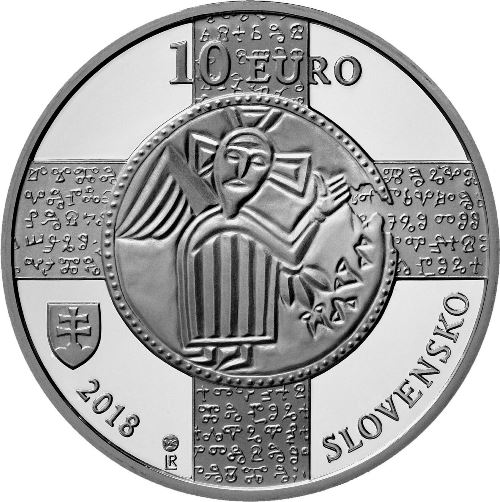 10 euro 2018 Slovensko BK Liturgický jazyk 