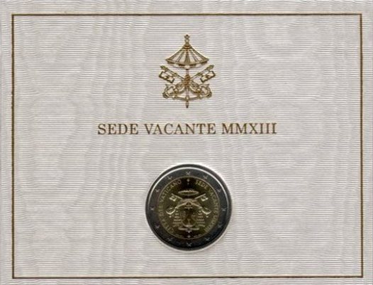 2 euro 2013 Vatikán cc.UNC Sede Vacante