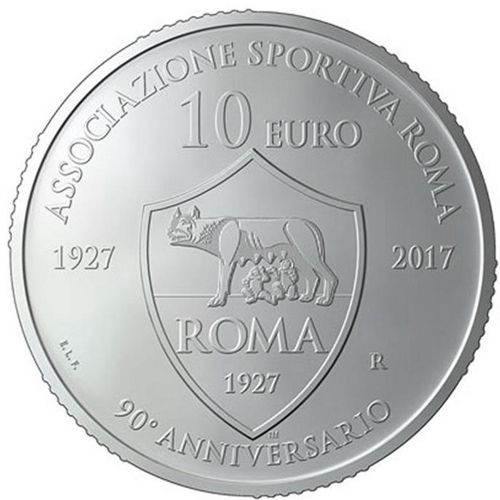 10 euro 2017 San Maríno cc. BU AS Roma
