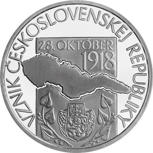 10 euro 2018 Slovensko BK, vznik Československej republiky