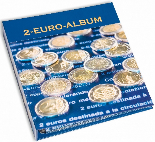 Album NUMIS na mince, 2 euro pamätné diel 7 (EUALB2EU7F/E) IN
