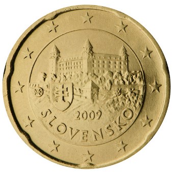 20 cent 2018 Slovensko ob.UNC