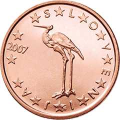 1 cent 2009 Slovinsko ob.UNC