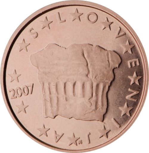 2 cent 2009 Slovinsko ob.UNC