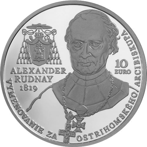 10 euro 2019 Slovensko BK Alexander Rudnay