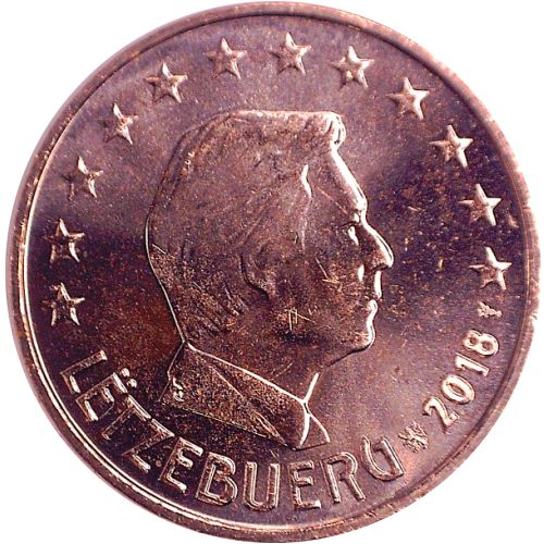 5 cent 2019 Luxembursko ob.UNC