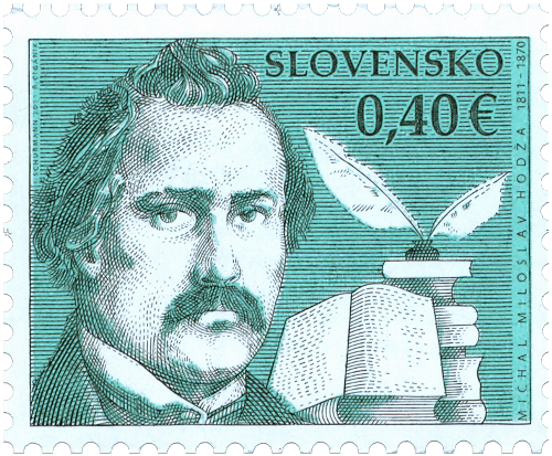 Známka, Michal Miloslav Hodža (1811 – 1870) (504)