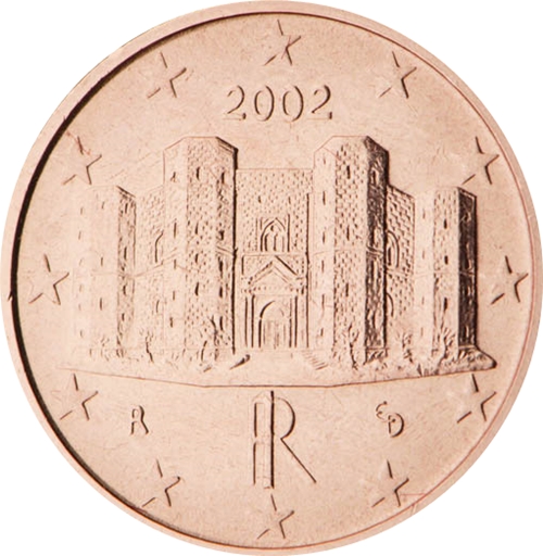 1 cent 2007 Taliansko ob.UNC