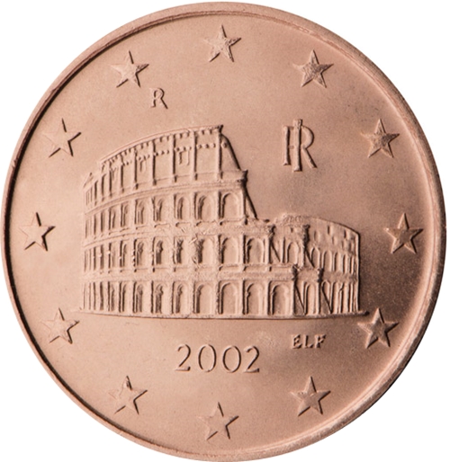 5 cent 2007 Taliansko ob.UNC