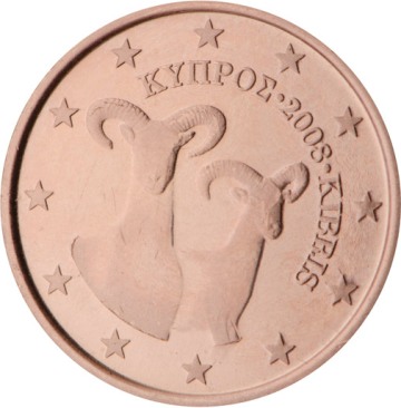 1 cent 2020 Cyprus ob.UNC