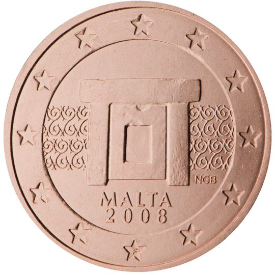 2 cent 2014 Malta ob.BU