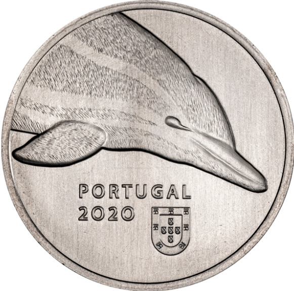 5 euro 2020 Portugalsko UNC Delfíný 
