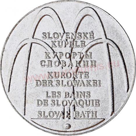 Žetón niklovaný, kúpele - Dudince (670243c)