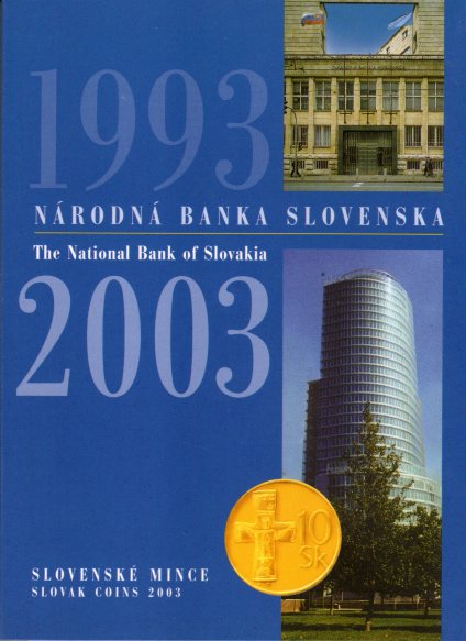 SADA 2003 Slovensko UNC Národná banka Slovenska