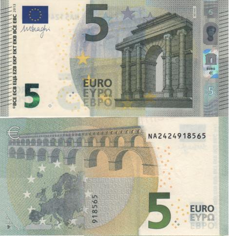 5 euro 2013 EU Mario Draghi NA/N014I2