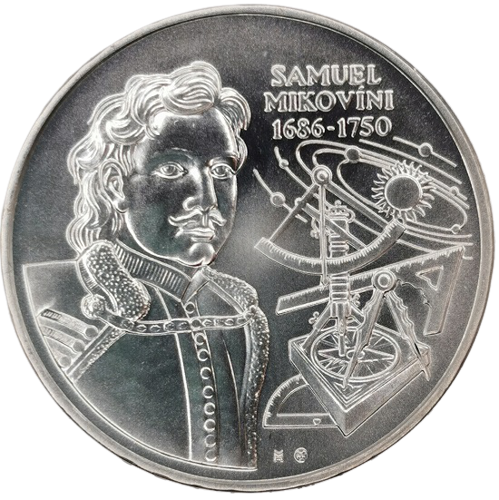 500 korún 2000 Slovensko BK, Samuel Mikovini