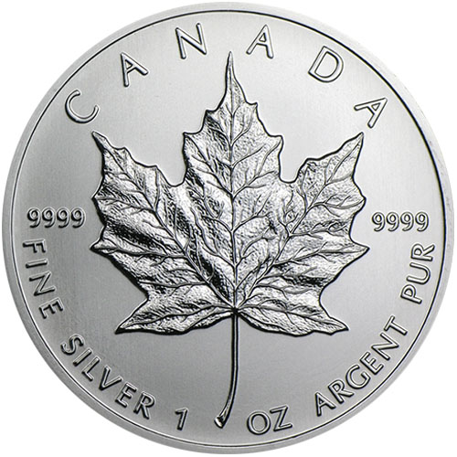5 Dollars 2005 Kanada BU 1 Oz Ag Maple Leaf