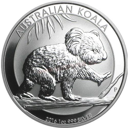 Dollar 2016 Austrália BU 1 Oz Ag, Australian Koala