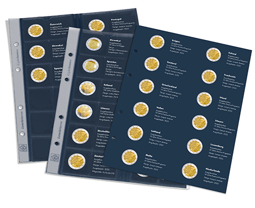 Doplňujúce listy OPTIMA, 2 euro mince Europa 2022, spoločné vydanie