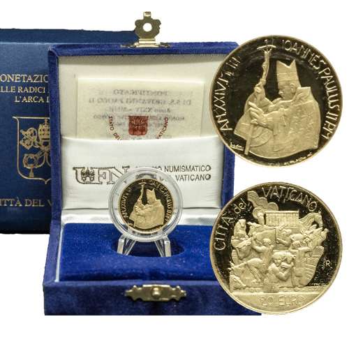 20 euro 2002 Vatikán PROOF Neomova archa
