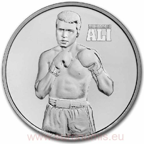 2 Dollars 2023 Niue BU 1 Oz Ag Muhammad Ali (Z:4:5)