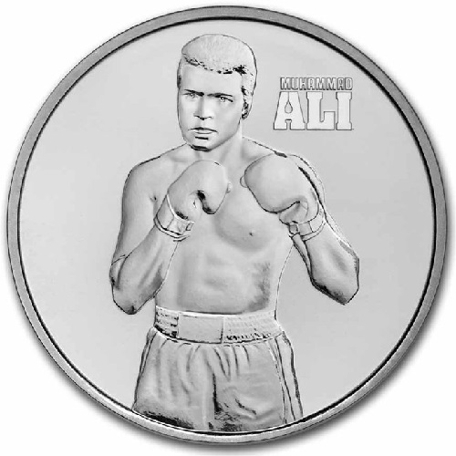 2 Dollars 2023 Niue BU 1 Oz Ag Muhammad Ali (Z:4:5)