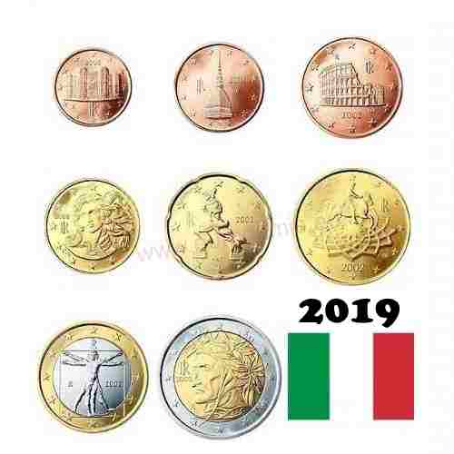 SET 2019 Taliansko UNC