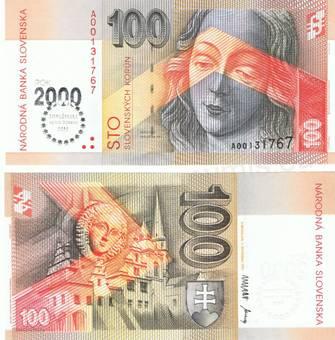 100 Korún 1993 Slovensko, Bimilenium
